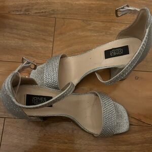 Silver heels